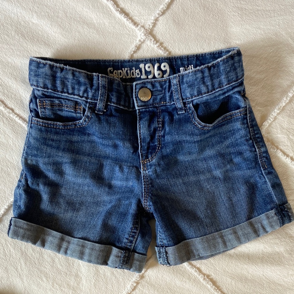 Bundle of GAP and Old Navy Girls Jean Denim & Chambray Shorts Size 8 - Picture 6 of 10